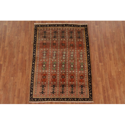 Tapis traditionnel en laine All-Over 4x6