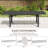 97.2"L Extendable Aluminum Outdoor Dining Table
