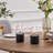 Ambrose Oil Lamp Style Rope Wick Clean-Burning Tabletop Portable Fire Pit Set Of 2