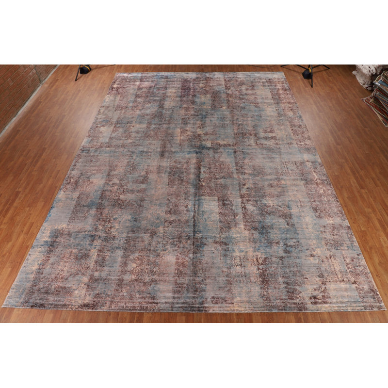 All-Over Abstract Oriental Large Rug 13x18