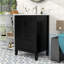 24-Inch Retro Freestanding Bathroom Vanity with Sink-921147895