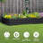 95" X 36" X 12" Galvanized Raised Garden Bed, Easy DIY And Cleaning For Growing Flowers, Herbs, Succulents, Gray-1813167879-1813167876