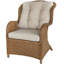 Fauteuil en polyester touffeté à large largeur 27,25 po Bella-395271752