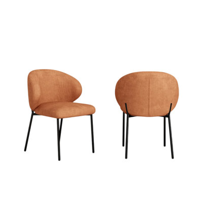 Biebel 47 cm H Velvet Side Chair