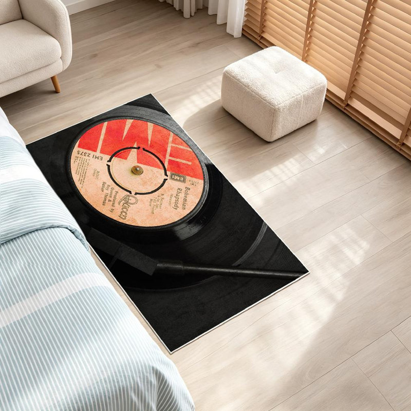Tapis d'intérieur lavable à la machine Queen