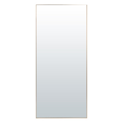Full Length Mirror, Floor Mirror Full Length with Stand,Oversized Floor Mirror,Aluminum Alloy Thin Frame,Standing or Hanging,Full Body Mirrors for Bed