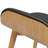 26" H Solid Wood Genuine Leather Counter Stool-376020494