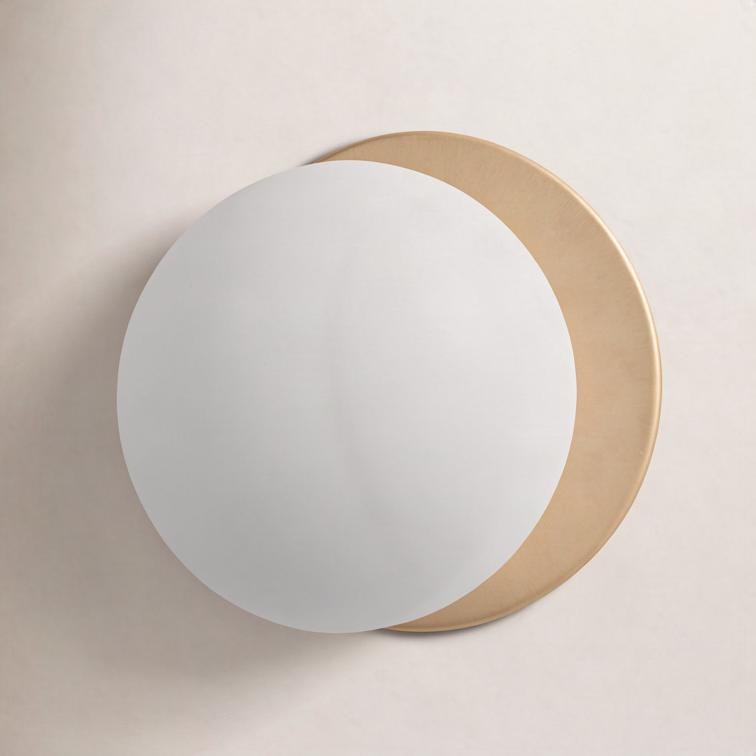 Drake Single Light Glass Dimmable Flush Mounted Sconce