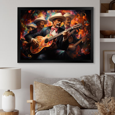 «Mexico Mariachi Melody Musical II», reproduction d'art sur toile