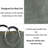 Corduroy Laundry Basket 55L-114884644