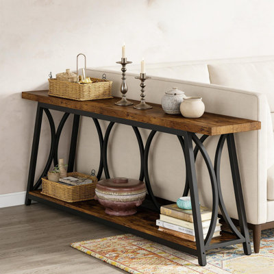 Hall Table,Vintage Console Table,Sturdy Sofa Table