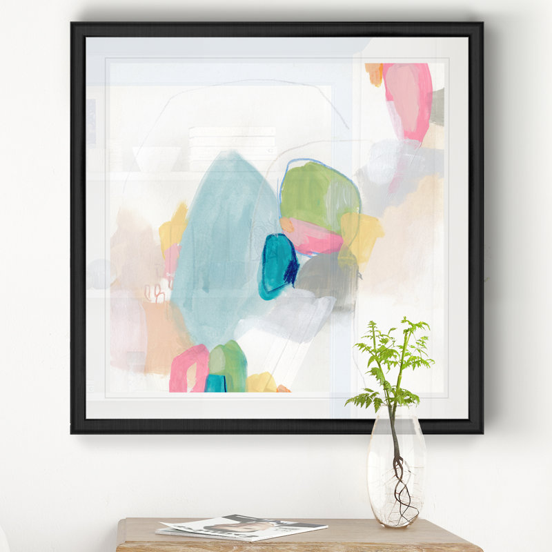 «Candy Jack II», reproduction d'art sur toile, Impression encadrée avec passe-partout, H 30,5 po x l 30,5 po, Noir