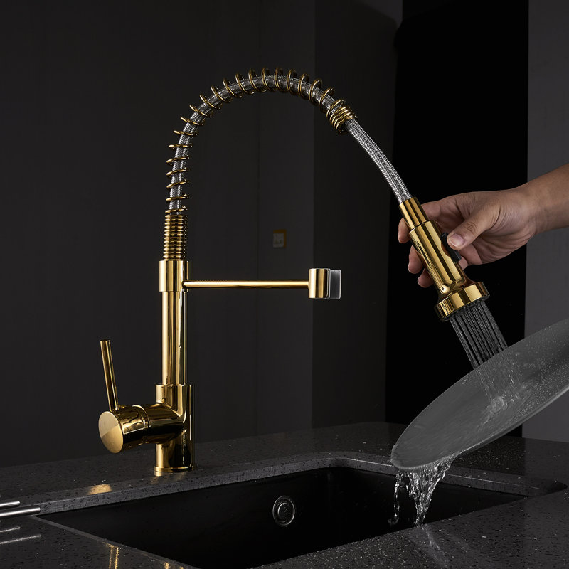 Robinet de cuisine commercial Tempting Gold