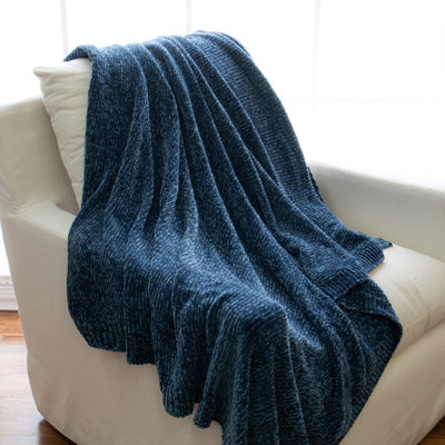 Caspian Knitted Blanket