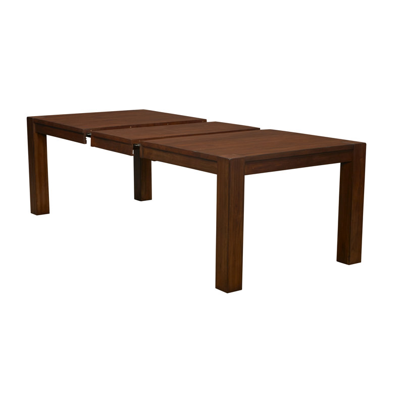 Table de salle à manger extensible Trevion, Acajou
