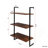 3-Tier And 2-Tier Bathroom Metal Shelves, Wood Hanging Storage Bookshelf