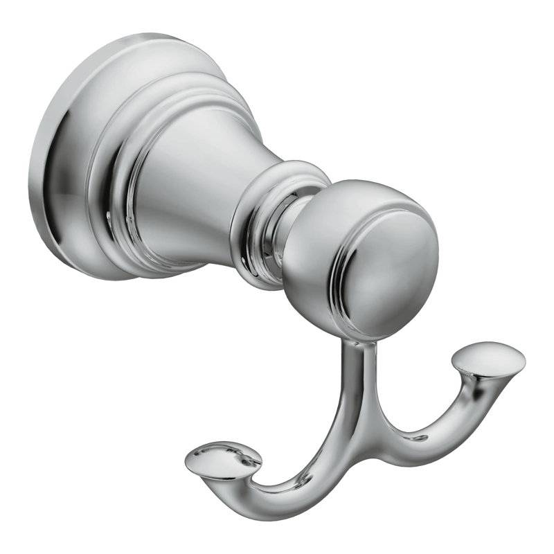 Weymouth Wall Mounted Robe Hook, Chrome