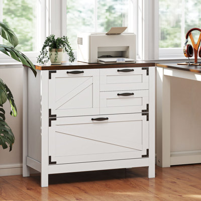 4 Drawer File Cabinet Filing Cabinet for Letter/A4/Legal Files