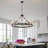 10-light Wagon Wheel Chandelier