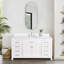 Meuble-lavabo de 60 po avec lavabo simple