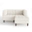3 Seater Corduroy Sectional-286994997