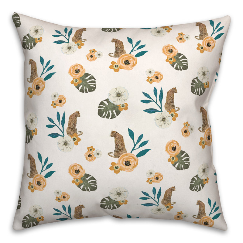 No Decorative Addition Throw Pillow, White