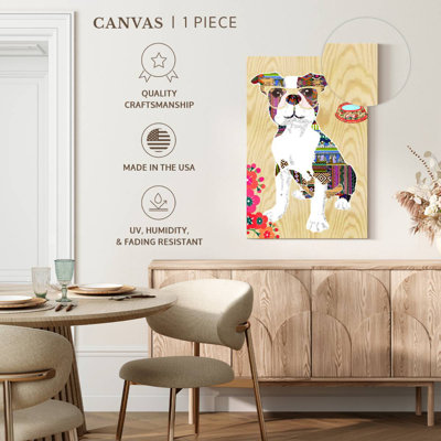 Collage Brampt Dog Pop Art