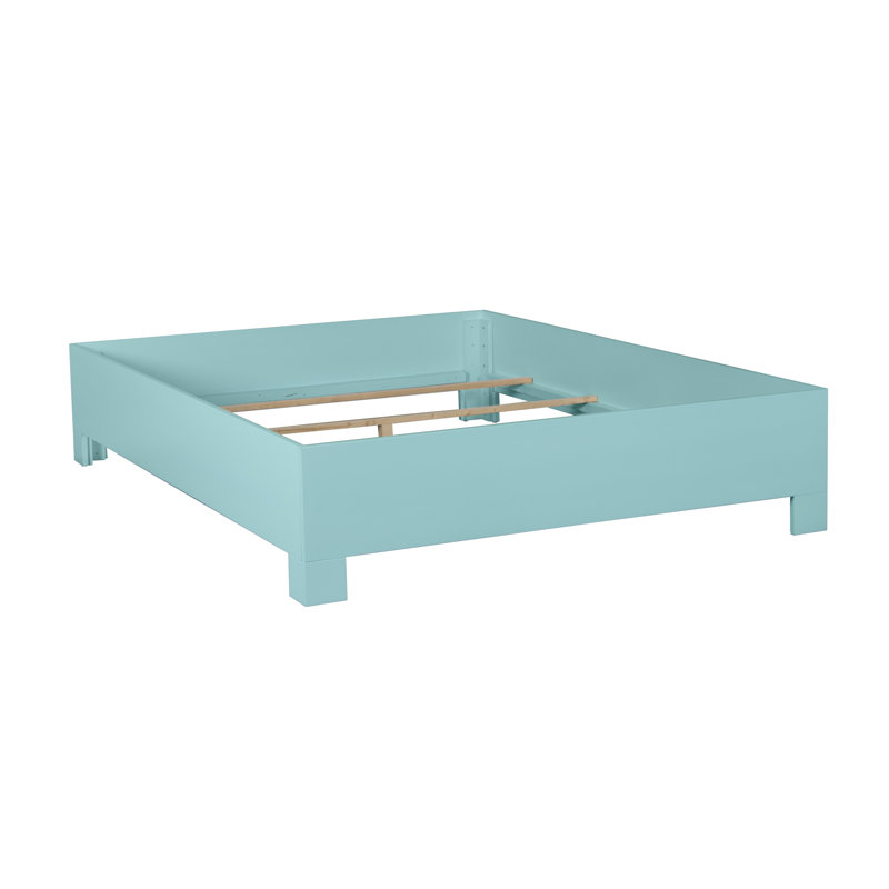 Liam Collection Bed, Queen, Turquoise
