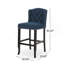 Tabouret de comptoir contemporain à oreilles capitonné 31 po, ensemble de 2-1403041619