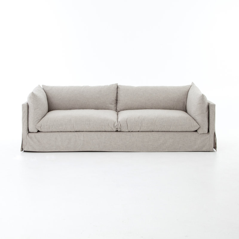 Habitat Sofa, Valley Nimbus Beige Linen, 90.5" W x 40" D x 30" H