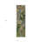 8' Runner Taupe Blue and Green Floral Washable Non Skid Indoor Outdoor Runner Rug