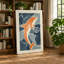 Swimming Koi Japandi - Wrapped Canvas-1009555745-1009555772