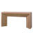 62" Modern Rustic Console Table – Solid-Look Engineered Wood Entryway Table