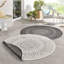 Porto rug in black/cream-25281409