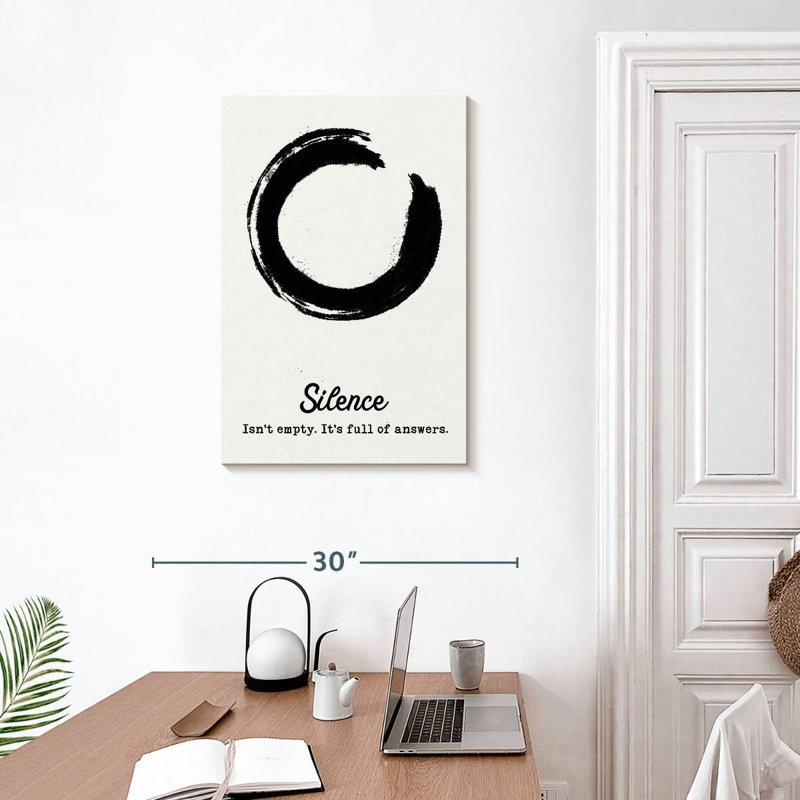 Adella Zen Silence, 30" H x 20" W