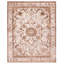 Tapis ivoire en laine noué à la main de conception unique 9 pi 5 po x 12 pi 1 po Cletus