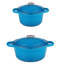 Batterie de cuisine en fonte 4 pièces BergHOFF Neo avec cocotte de 3 pte et marmite de 7 pte-77287207