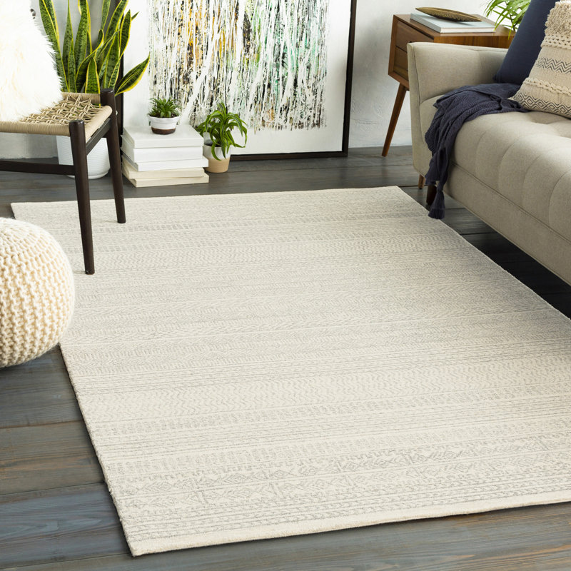 Adamik Oriental Wool Hand Tufted Area Rug, Rectangle 91 x 152 cm