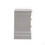 Table de chevet Verona G6735-N blanc perle