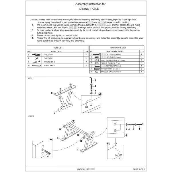 Dimensions du produit