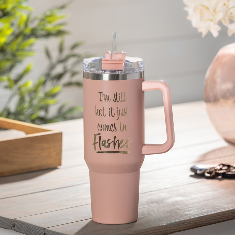 «I'm Still Hot Canyon Cup», acier inoxydable à double paroi avec paille, 40 oz, boîte-cadeau