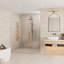 Fusione Travertino 23-1/2 in. x 23-1/2 in. Porcelain Floor and Wall Tile