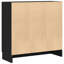 Vitrine Cabinet Book Stand Rack Cupboard Highboard Engineered Wood