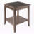 Hicklin Accent Table in Oyster Gray