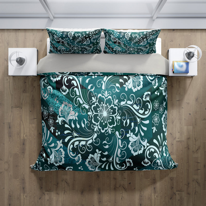 Ensemble de housse de couette, Housse de couette grand + 2 taies décoratives