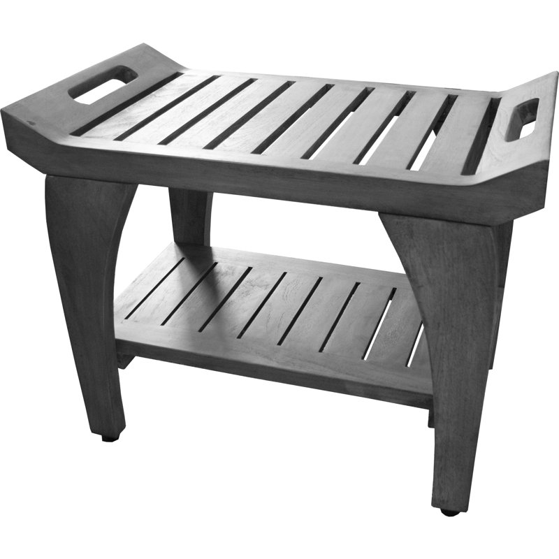 24'' W Teak Shower Bench