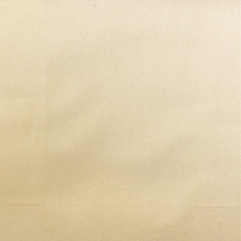 Solid Velvet | Velluto Fabric, Cream