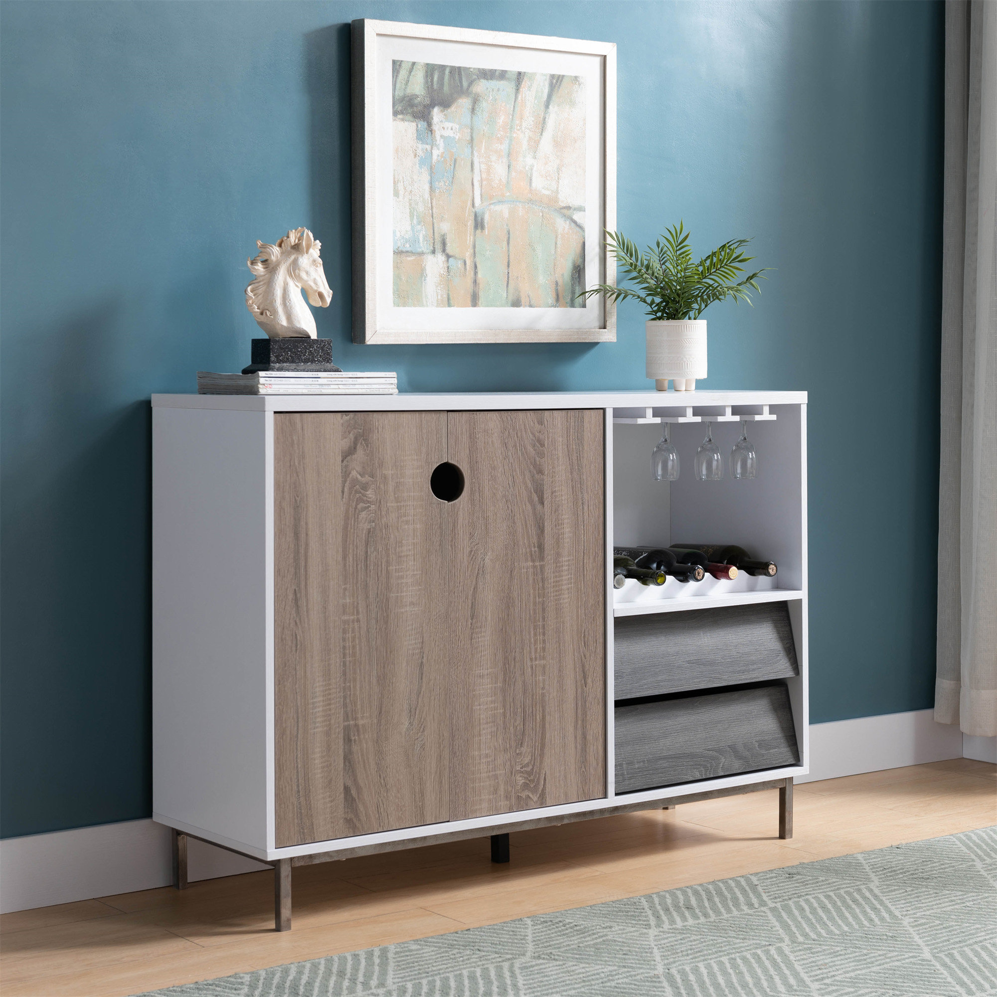 Winston Porter Wooden Display Rack | Wayfair