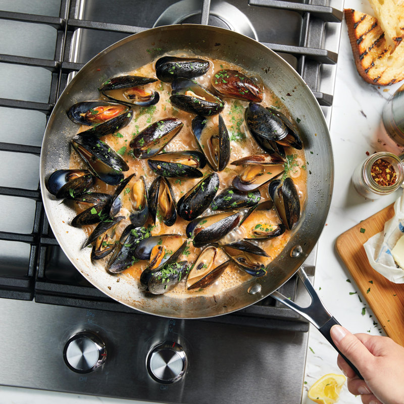 KitchenAid Stainless Steel Induction Frying Pan / Skillet, 12 in.