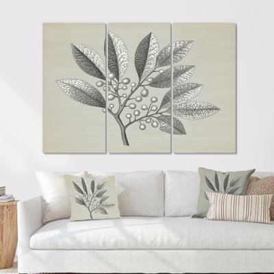 Ensemble de décorations murales grises et minimalistes